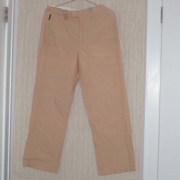 Armani Exchange Men's Cotton Cargo High Waist Pants Color Beige Size: 31/28 - Picture 1 of 6